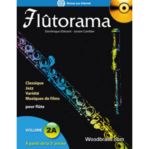 FLUTORAMA VOL. 2A + CD - FLUTE 
