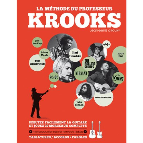 HIT DIFFUSION LA METHODE DU PROFESSEUR KROOKS - GUITARE