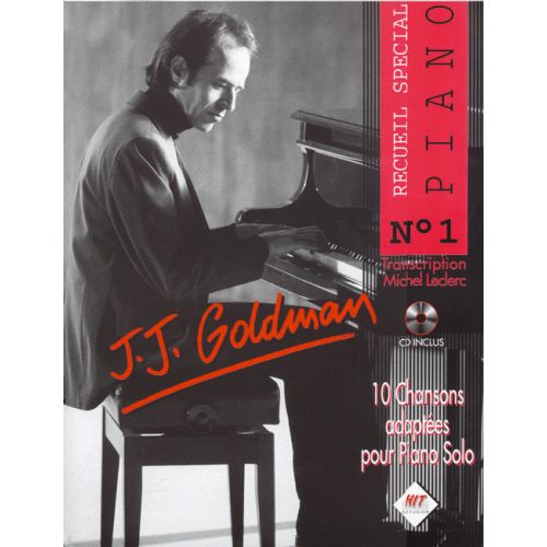 GOLDMAN J.J - SPECIAL PIANO N1 + CD - PIANO