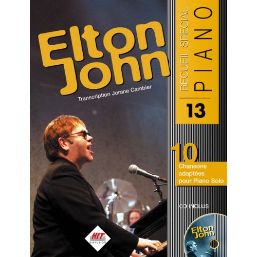 HIT DIFFUSION ELTON JOHN - SPECIAL PIANO N13 + CD