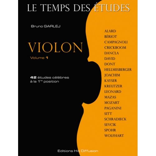 HIT DIFFUSION GARLEJ B. - LE TEMPS DES ETUDES - VIOLON