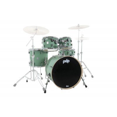 PDP BY DW Concept Maple Finish Ply CM5 Kit 22" Satin Seafoam