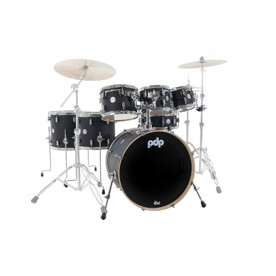 PDP BY DW Concept Maple Finish Ply CM7 Kit 22" Satin Black