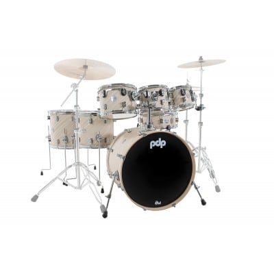 PDP BY DW SHELL SET CONCEPT MAPLE FINISH PLY CM7 KIT 22" TWISTED IVORY PDCM2217TI