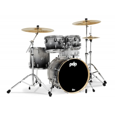 PDP BY DW Fusion 20 Concept Maple Silver To Black Fade