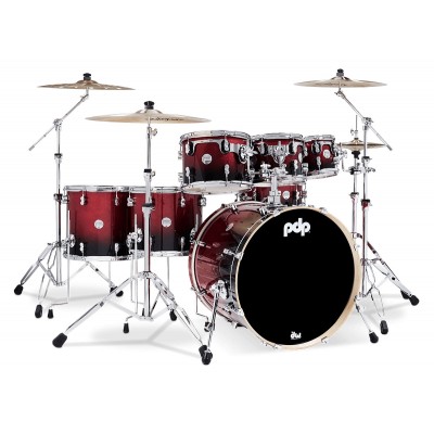 PDP BY DW STUDIO 22 CONCEPT MAPLE RED TO BLACK FADE