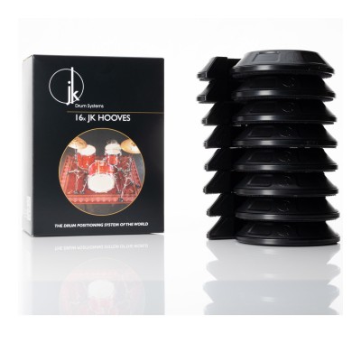 JK DRUM SYSTEMS JK-H16P- Reperre Anti Derapant Pour Stands et Pieds De Grosse Caisse (X16)