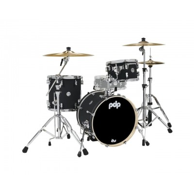 PDP by DW CONCEPT MAPLE FINISH PLY BOP KIT 18SATIN BLACK PDCM18BPBK