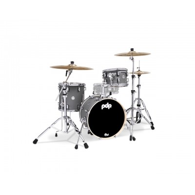 PDP by DW CONCEPT MAPLE FINISH PLY BOP KIT 18SATIN PEWTER PDCM18BPSP