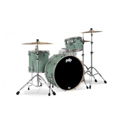 PDP BY DW CONCEPT MAPLE FINISH PLY ROCK KIT 24" SATIN SEAFOAM 
