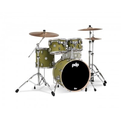 PDP BY DW CONCEPT MAPLE FINISH PLY CM4 KIT 20" SATIN OLIVE