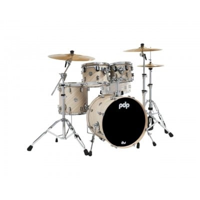PDP BY DW CONCEPT MAPLE FINISH PLY CM4 KIT 20" TWISTED IVORY