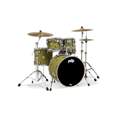 PDP BY DW CONCEPT MAPLE FINISH PLY CM5 KIT 22" SATIN OLIVE