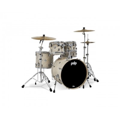 PDP BY DW SHELL SET CONCEPT MAPLE FINISH PLY CM5 KIT 22" TWISTED IVORY PDCM2215TI