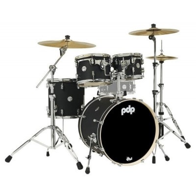 PDP BY DW CONCEPT MAPLE FINISH PLY CM4 KIT 20" SATIN PEWTER