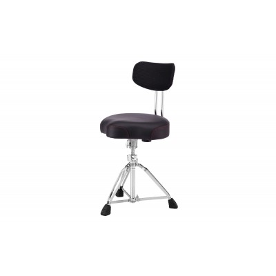 D-3500BR Roadster drum throne with backrest (saddle seat)