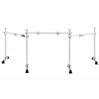DR513 - STRAIGHT DRUM RACK 3 BARS + CLAMPS