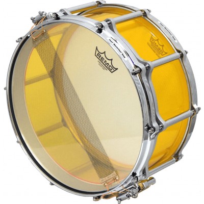 Pearl Crb1465sc-732 - Caisse Claire Ffs Crystal Beat 14x6,5 Acrylique Tangerine Glass