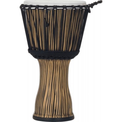 Pearl Drums Pbjvr10-698 Djembe Rope Tuned Zebra Glass 10