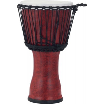 Pearl Drums Pbjvr10-699 Djembe Rope Tuned Molten Scarlet 10