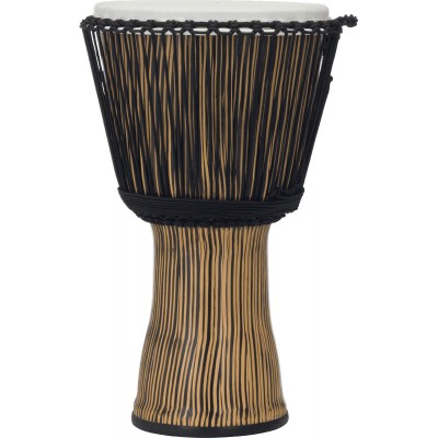 Pearl Drums Pbjvr14-698 Djembe Rope Tuned Zebra Glass 14