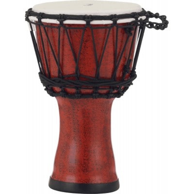 PBJVR7-699 DJEMBE ROPE TUNED MOLTEN SCARLET 7