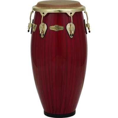 Pearl Drums Pcf110hv-651 - Quinto 11 Big Belly Havana Red Tiger Stripe
