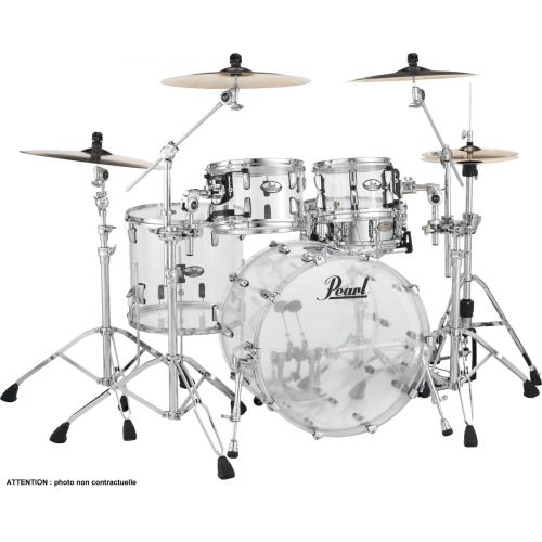 PEARL DRUMS CRYSTAL BEAT FUSION 20 - ULTRA CLEAR