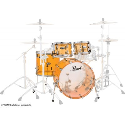Pearl Crystal Beat - Crb504pc-732 - Fusion 20 3 Futs - Tangerine Glass