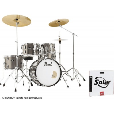 ROADSHOW JAZZ 18 + B-50 BRONZE METALLIC + SOLAR CYMBALS