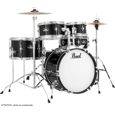 Pearl Drums Roadshow Junior 16? - 5 Futs - Jet Black Rsj465cc-31