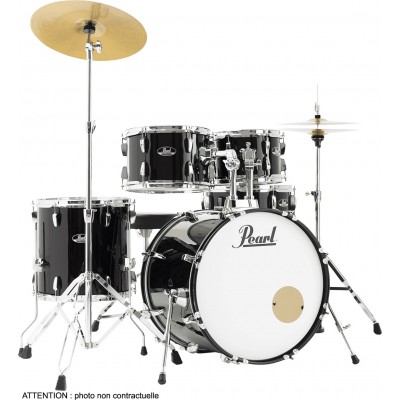 ROADSHOW FUSION 20 JET BLACK + SOLAR CYMBALS
