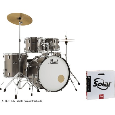 ROADSHOW STAGE 22 BRONZE METALLIC + SOLAR CYMBALS