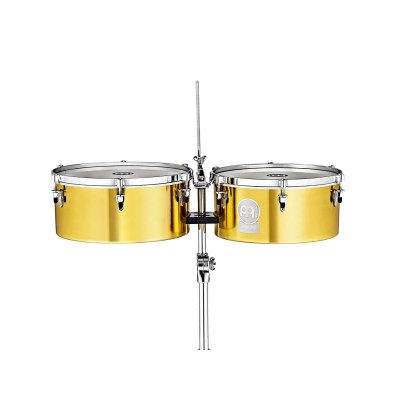 MEINL DG1415 - ARTIST SERIES TIMBALES DIEGO GAL - SOLID BRASS - 14 + 15