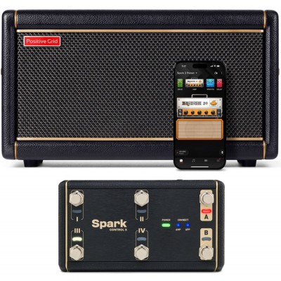 POSITIVE GRID Spark 2 + Control X Footswitch Bundle