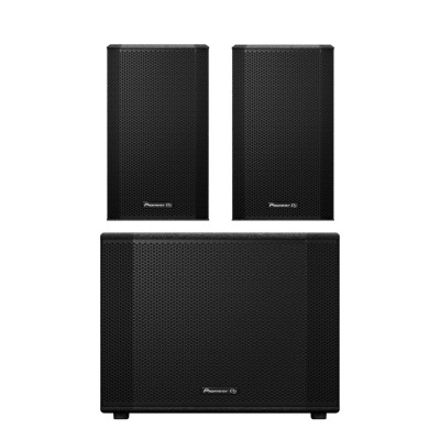 PIONEER DJ Set 3 : 2 XPRS122 + 1 XPRS1152S