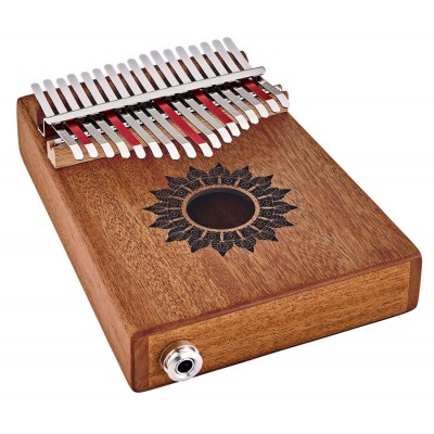 SONIC ENERGY Kalimba Electro Acoustique 17 Notes, Do Majeur