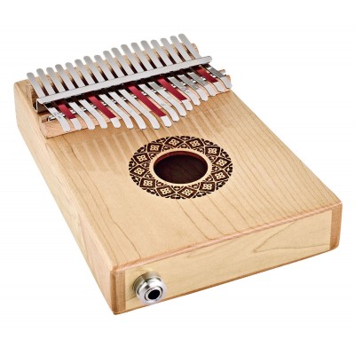 MEINL SONIC ENERGY SOUNDHOLE PICKUP KALIMBA, 17 NOTES, MAPLE