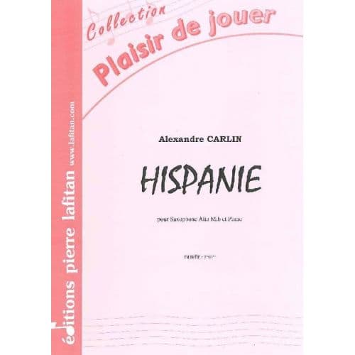 CARLIN ALEXANDRE - HISPANIE - SAXOPHONE ALTO ET PIANO