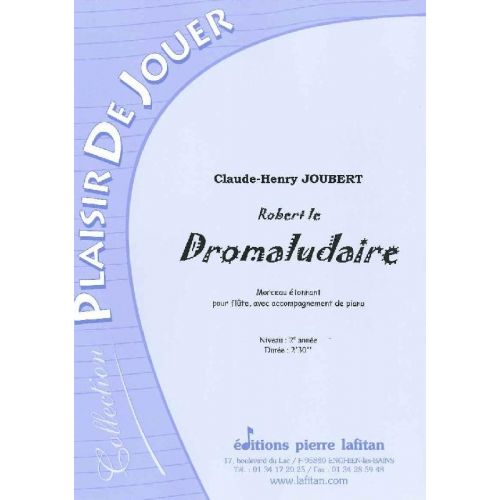 LAFITAN JOUBERT CLAUDE-HENRY - ROBERT LE DROMALUDAIRE - Flûte traversière et piano