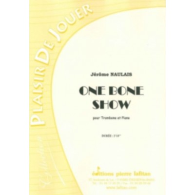 Naulais Jerome - One Bone Show - Trombone & Piano