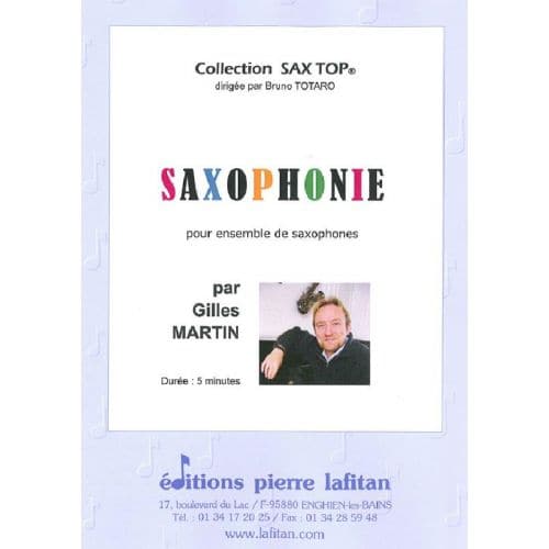 MARTIN GILLES - SAXOPHONIE - 14 VOIX DE SAXOPHONES