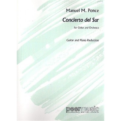 DURAND PONCE MANUEL - CONCIERTO DEL SUR - GUITARE & PIANO