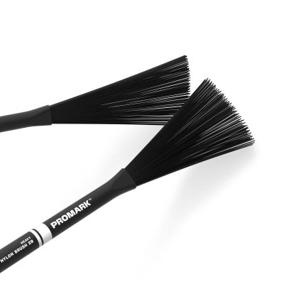 HEAVY NYLON BRUSHES 2B BLACK