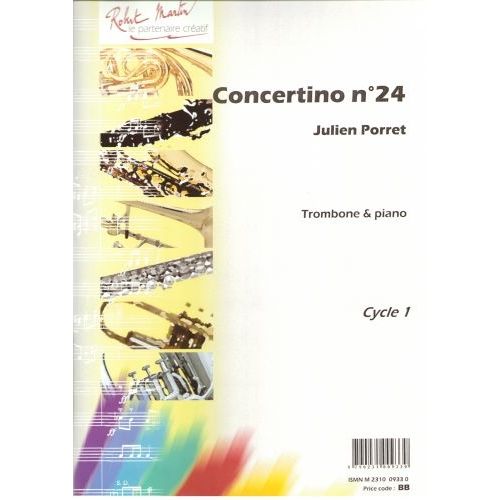 ROBERT MARTIN Porret J. - Concertino N24