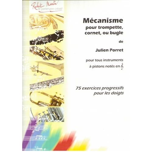 PORRET J. - MCANISME 75 EXERCICES PROGRESSIFS POUR LES DOIGTS