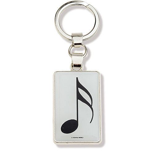 VIENNA WORLD MUSIC KEY RING SEMIQUAVER NOTE