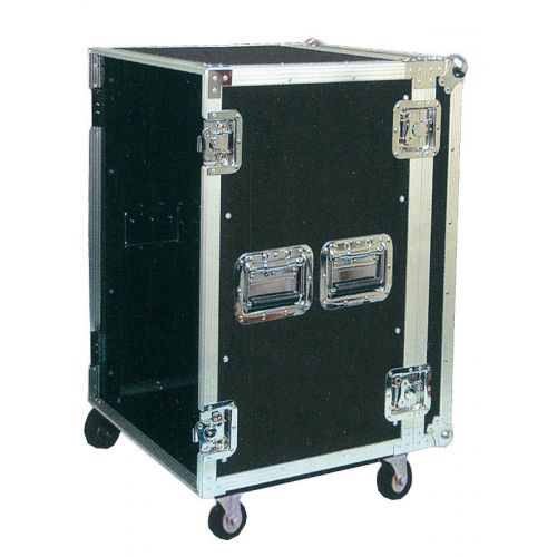 POWER ACOUSTICS SONORISATION Flight Case Av Roulettes 14u