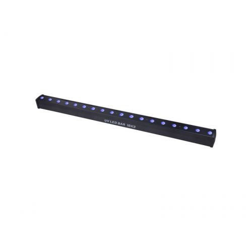POWER LIGHTING UV BAR LED 18X3