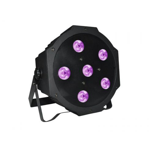 POWER LIGHTING LED SLIM PAR 6x3W UV